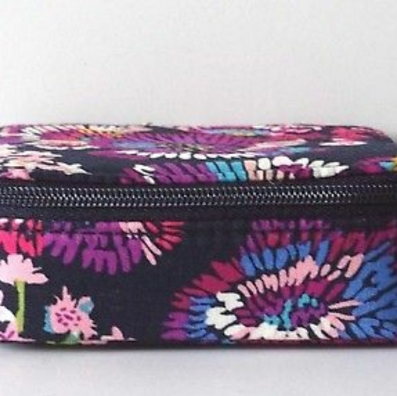 Vera Bradley Bags Nwt Vera Bradley Pill Case Midnight Wildflowers